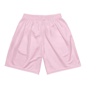 Pink Flaming D Mesh Shorts