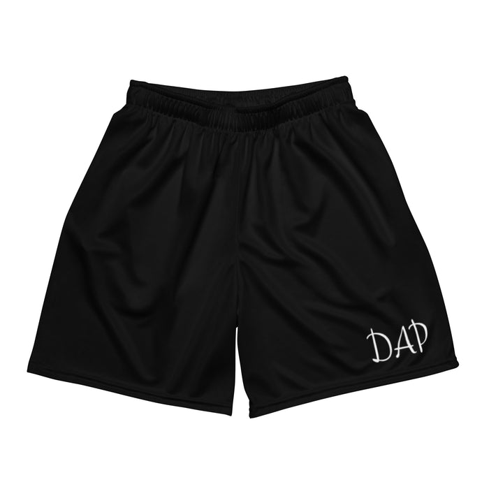 Basic Black Mesh Shorts