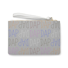 Load image into Gallery viewer, Grey DAP Clutch Bag