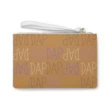 Load image into Gallery viewer, Brown DAP Clutch Bag