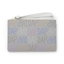 Load image into Gallery viewer, Grey DAP Clutch Bag