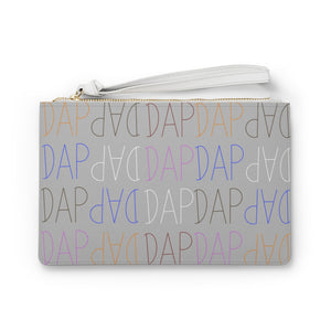 Grey DAP Clutch Bag