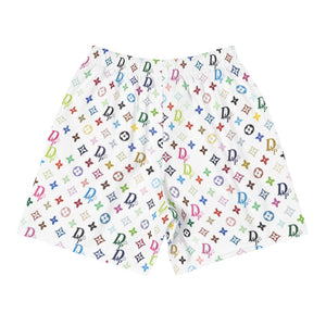 Rainbow Print Shorts