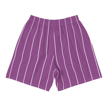 Load image into Gallery viewer, Purple Pinstripe Shorts