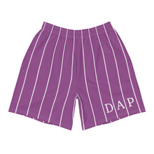 Load image into Gallery viewer, Purple Pinstripe Shorts