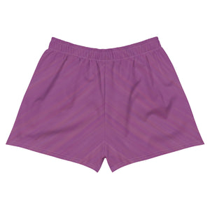 Women's Purple Marble Shorts