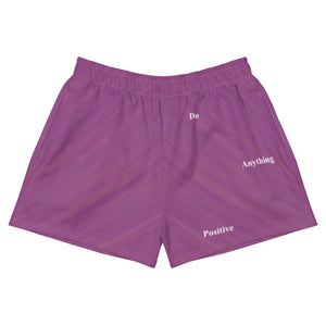 Women's Purple Marble Shorts