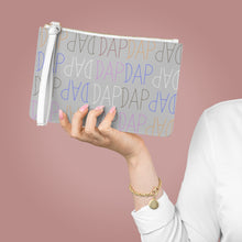 Load image into Gallery viewer, Grey DAP Clutch Bag