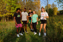 Load image into Gallery viewer, DAP green crown logo shorts