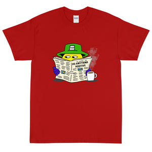 Read the paper tee