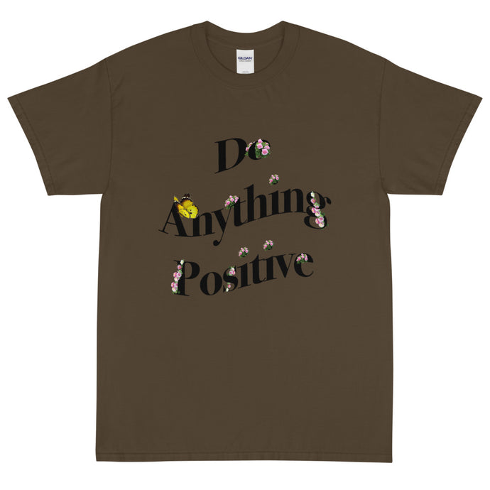 Do Anything Positive floral tee