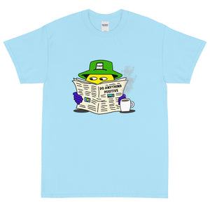 Read the paper tee