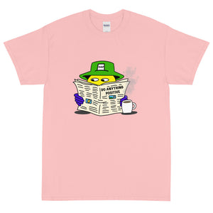 Read the paper tee