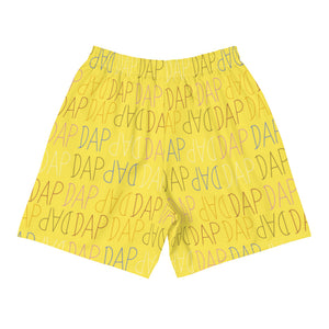 Yellow DAP all over shorts