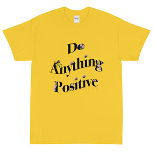 Do Anything Positive floral tee