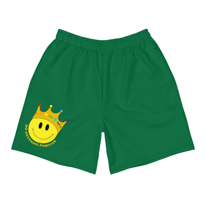 DAP green crown logo shorts