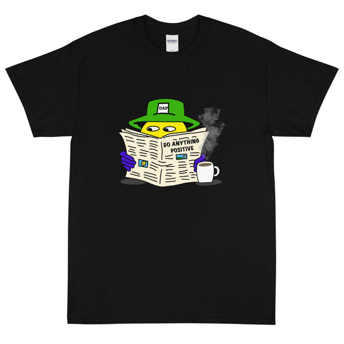 Read the paper tee