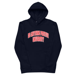 Do Anything Positive University Navy Hoodie