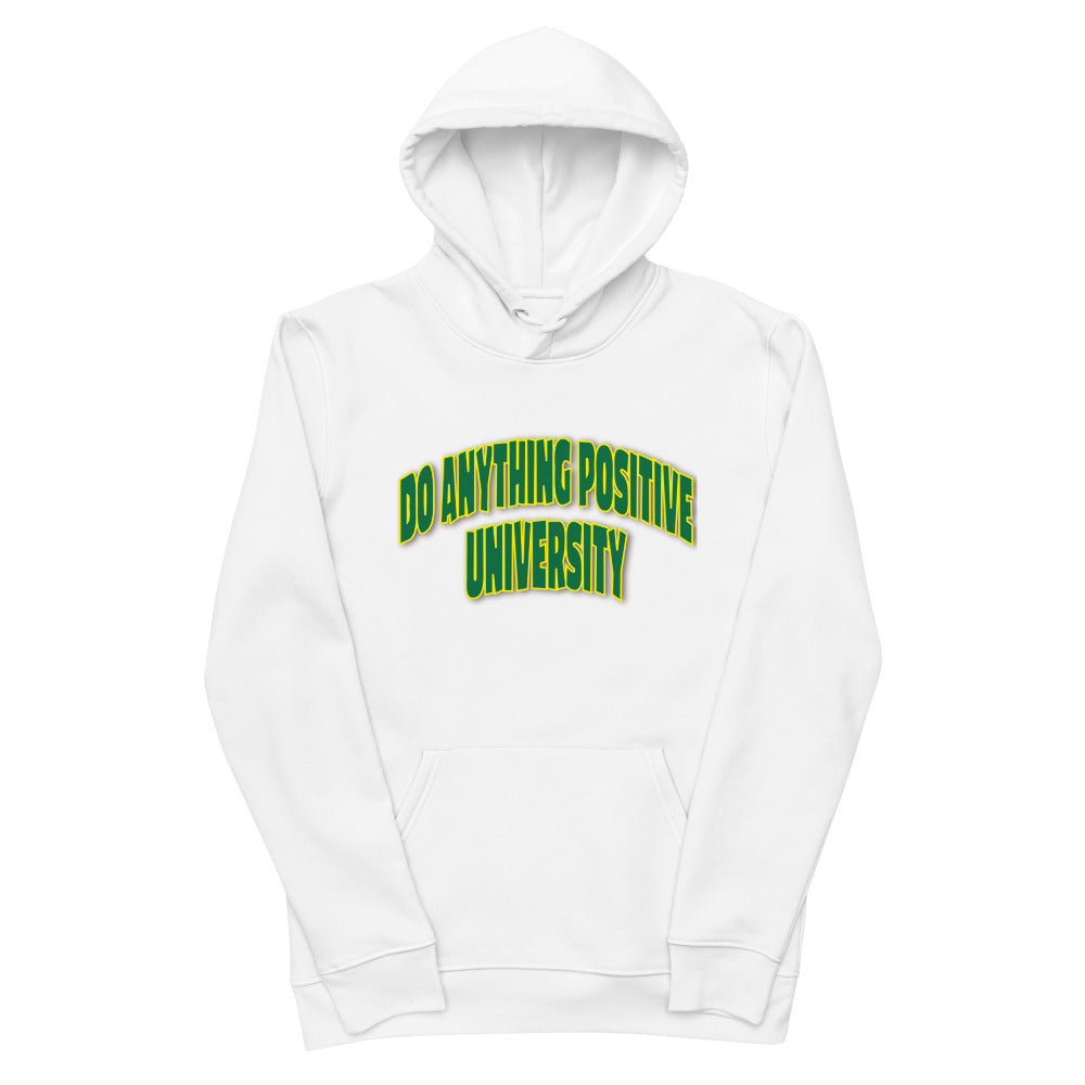 Do Anything Positive University White Hoodie