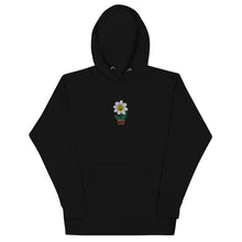 Load image into Gallery viewer, Embroidered Flower Hoodie