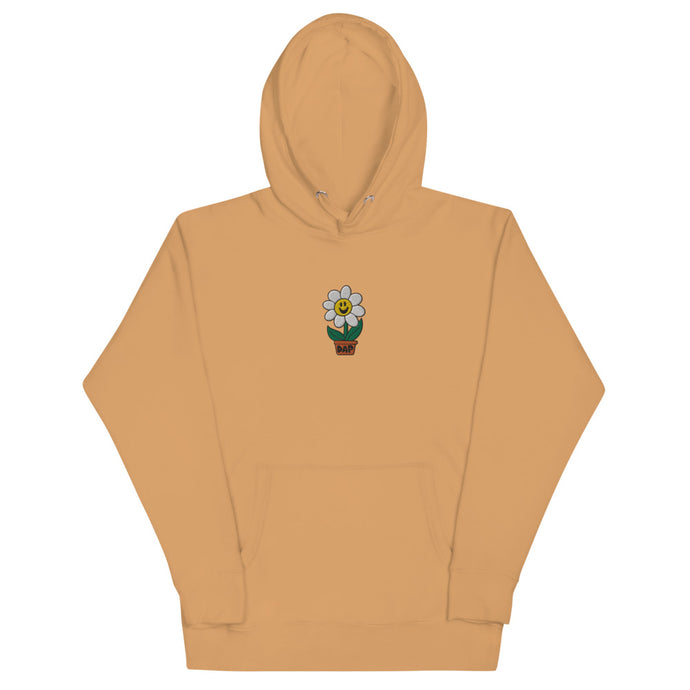 Embroidered Flower Hoodie