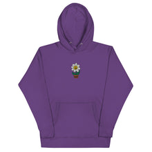 Load image into Gallery viewer, Embroidered Flower Hoodie